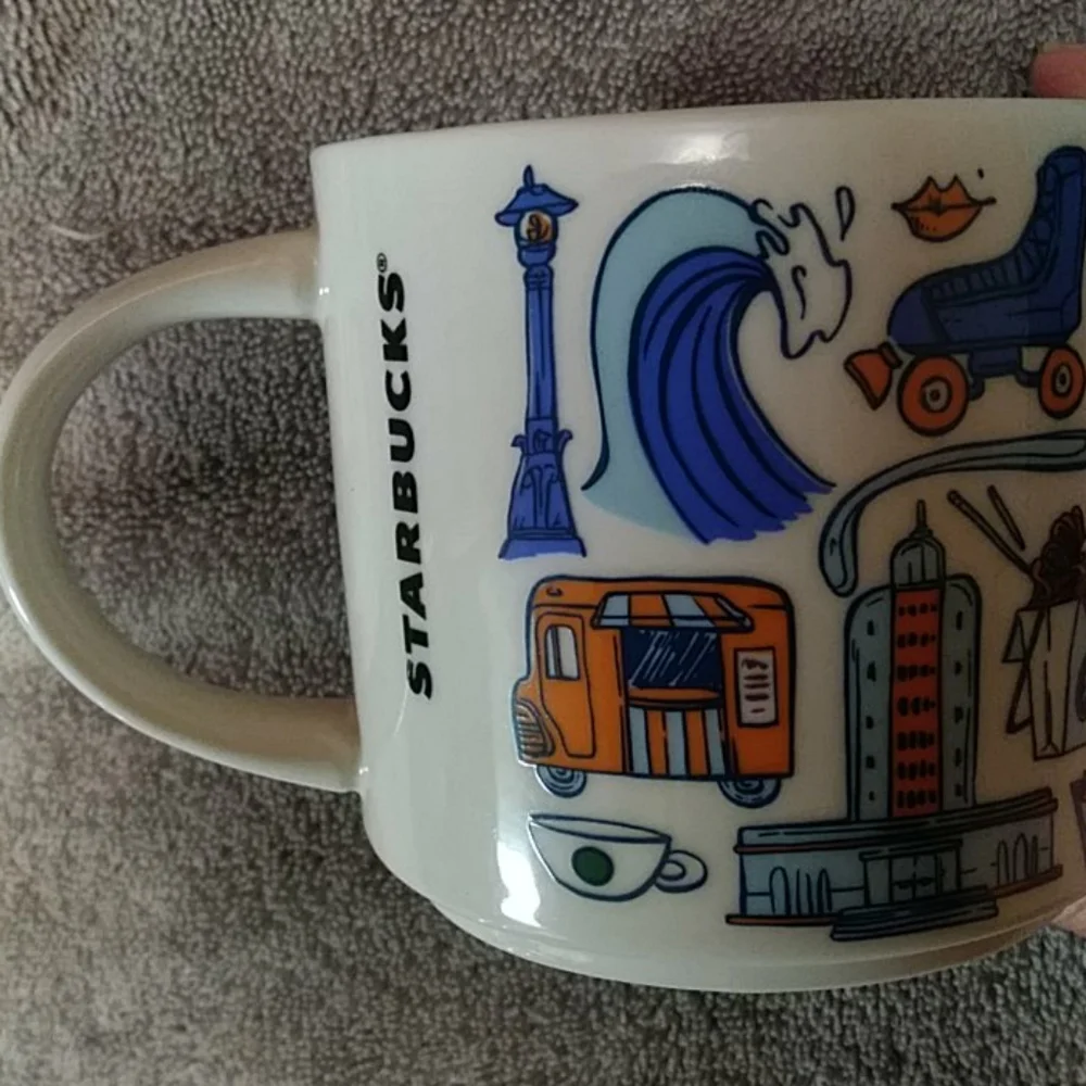 Starbucks cup mug Los Angeles Been There Series w/ box
